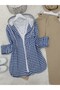 Houndstooth Pattern Single Pocket Lumberjack Shirt