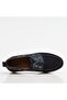 Navy Blue Genuine Leather Men's Casual Shoes - 4