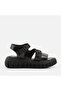 Black Yaya Women's Flat Sandals