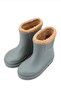 Unisex Children's Furry Green Rain Boots TOKIO BORREGUITO - 5