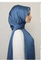Petrol Color Evening Dress Shawl - 2
