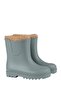 Unisex Children's Furry Green Rain Boots TOKIO BORREGUITO - 3