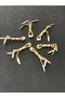 Avangard Special Design Gold Color 6-Piece Magnet Cup Buckle Ornament - 3