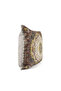 Brown Velvet Throw Pillow - 2