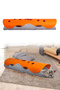 Orange Long Cat Tunnel Pet Toy 1 Meter Cat Playground - 2