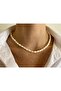 Certified Mother of Pearl Natural Stone Necklace