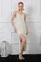 Fashion Line Women's Rope Strap Long Nightgown 822 - 3