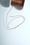 50 Meters 1 Mm Waxed Rope Cinnamon Brown Color Saddler Leather Sewing Necklace Jewelry Design Bracelet Rope - 7
