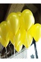 YELLOW COLOR METALLIC ORNAMENT AND PARTY BALLOON 20 PIECES