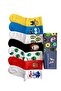 7" Boxed Set Anime Character Cheerful College Tennis Socks - 3