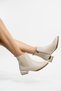 Women's Skin Heeled Boots - 2