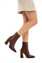 Women's Genuine Leather Classic Boots 33 001 Bn Boots Sk22/23