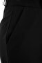 Siyah Kemer Detaylı Wide Leg/Geniş Paça Dokuma Pantolon TWOAW24PL00341 - 6