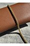 Gold Color Wheat Mesh Steel Unisex Bracelet - 4