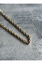 65cm Gold Color Link Chain Men Steel Necklace - 6