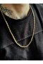 65cm Gold Color Link Chain Men Steel Necklace - 2