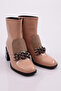 Women's Heeled Boots Skin Wrinkled Patent Leather 421133488 - 2