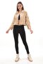 Etol Fur Bolero with Cream Brooch - 4