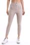 طماق جلدية بسحاب على شكل حلقة للنساء مع فرو من الداخل - 3
