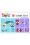 عدد كتل الرياضيات التعليمية وحدة مكعب Snapcubes رئيس ملصق 108Pcs - 6