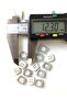 10 MM SIMPLE SQUARE BUTTON (25 PIECES) - 4