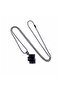 Matte Black Color Men's - Women's Camera Necklace