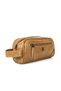 Men's Vegan Leather Personal Shaving Cosmetic Clutch Bag Travel Care Handbag - 3