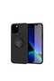 Case for Apple iPhone 12 Pro Tpu Silicone with Ring and Magnetic Car Holder