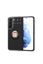 Case for Samsung Galaxy S22 Plus Tpu Silicone with Ring and Magnetic Car Holder