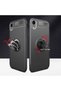 Case for Apple iPhone Xr 6.1 Tpu Silicone with Ring and Magnetic Car Holder - 6
