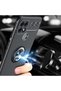 Oppo A15S Case Tpu Silicone with Ring and Magnetic Car Holder - 5