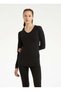 Cold Unisex Thermal Long Sleeve V-Neck T-Shirt - 2
