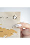 Wall Cover / Carpet Detailed Current Turkish World Map Quality Canvas Fabric-3979 - 5