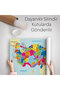 Wall Covering Detailed Current Turkey Map Quality Canvas Wall Tapestry-4049 - 6