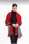 Double Sided Plaid Wool Shoulder Shawl - 70x190cm - Winter Shawl - 3