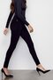 Lolita Black High Waist Slim Fit Skinny Skinny Leg Colorfast Jeans Trousers - 2