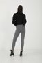 Beyonce Women's Gray Skinny Jeans Denim Non-fading Comfortable Trousers - 4