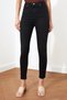 Marina Black Colorfast Skinny Jeans Recovery Jeans (SILVERY BLACK) - 3