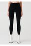 Tizna Black High Waist Slim Skinny Skinny Leg Colorfast Jeans Trousers - 2