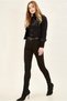 Color-Free Black Super Skinny Jeans (No Fading Fabric) - 4