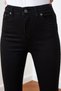 Color-Free Black Super Skinny Jeans (No Fading Black) - 3