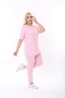 Short Sleeve, Elastic Waist, Slit, Comfortable, Double Camisole Set
