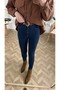 Brasil High Waist Slim Skinny Slim Leg Colorfast Jeans Trousers - 3