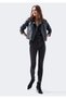 Diliyana Black High Waist Slim Skinny Tight Leg Colorfast Jeans Trousers - 2