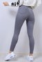 Livik Lars Women's Gray Non-Fading High Waist Lycra Comfortable Trousers - Slim Fit - 2