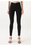 Paloma Black High Waist Slim Fit Skinny Skinny Leg Colorfast Jeans Trousers - 3