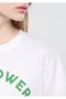 Sunflower Printed White T-Shirt Regular Fit / Normal Cut 1611287-70057 - 5