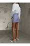 New Season Women's Belt Detailed Mini Skirt 23S02010 - 3