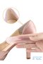 2 Pieces Transparent Silicone Shoe Inner Heel Anti-Knock and Callus Protective Apparatus