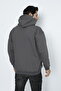 Unprinted Basic Oversize Hooded Sweatshirt - 8